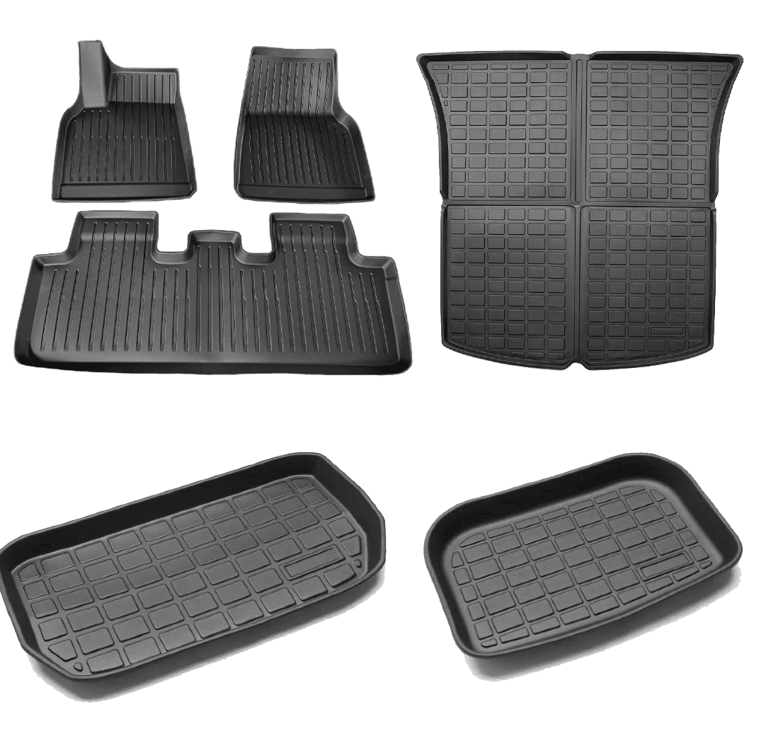 2020-2024 Tesla Model Y Floor Mats Full Set (5 Seater) – LinerX
