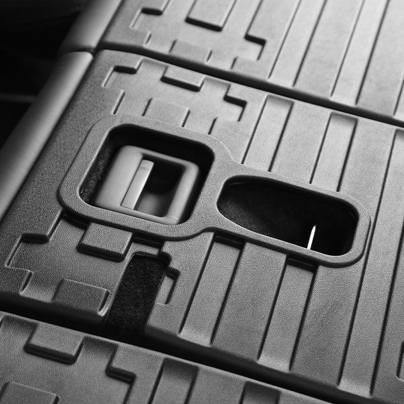 2020-2023 Tesla Model Y Rear Trunk & Second Row Seats Back Cover Mats Set (5 Seater) - WooEV
