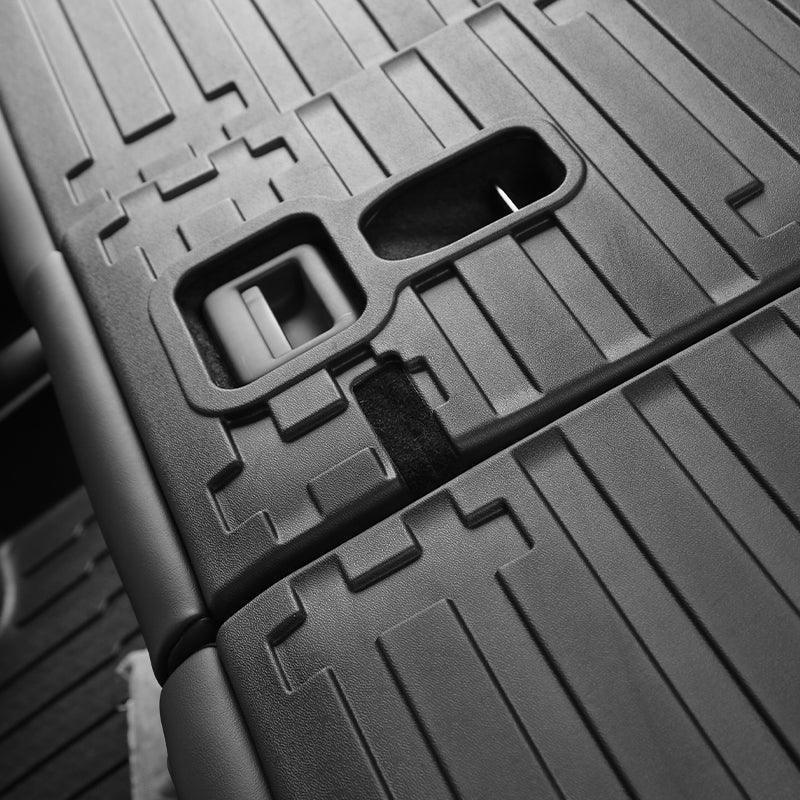 2020-2023 Tesla Model Y Rear Trunk & Second Row Seats Back Cover Mats Set (5 Seater) - WooEV