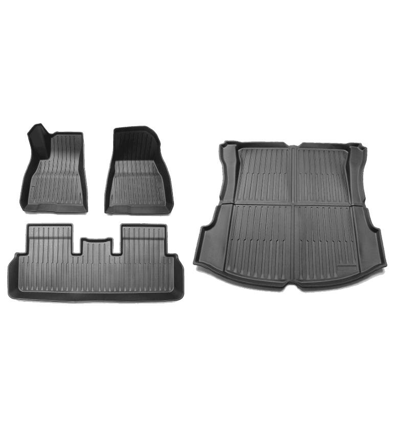 2021-2024 Tesla Model 3 Floor Mats Interior Liners & Rear Trunk Mat Se –  LinerX