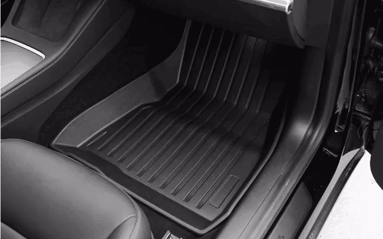 2021-2023 Tesla Model 3 Floor Mats Interior Liners & Rear Trunk Mat Set - WooEV