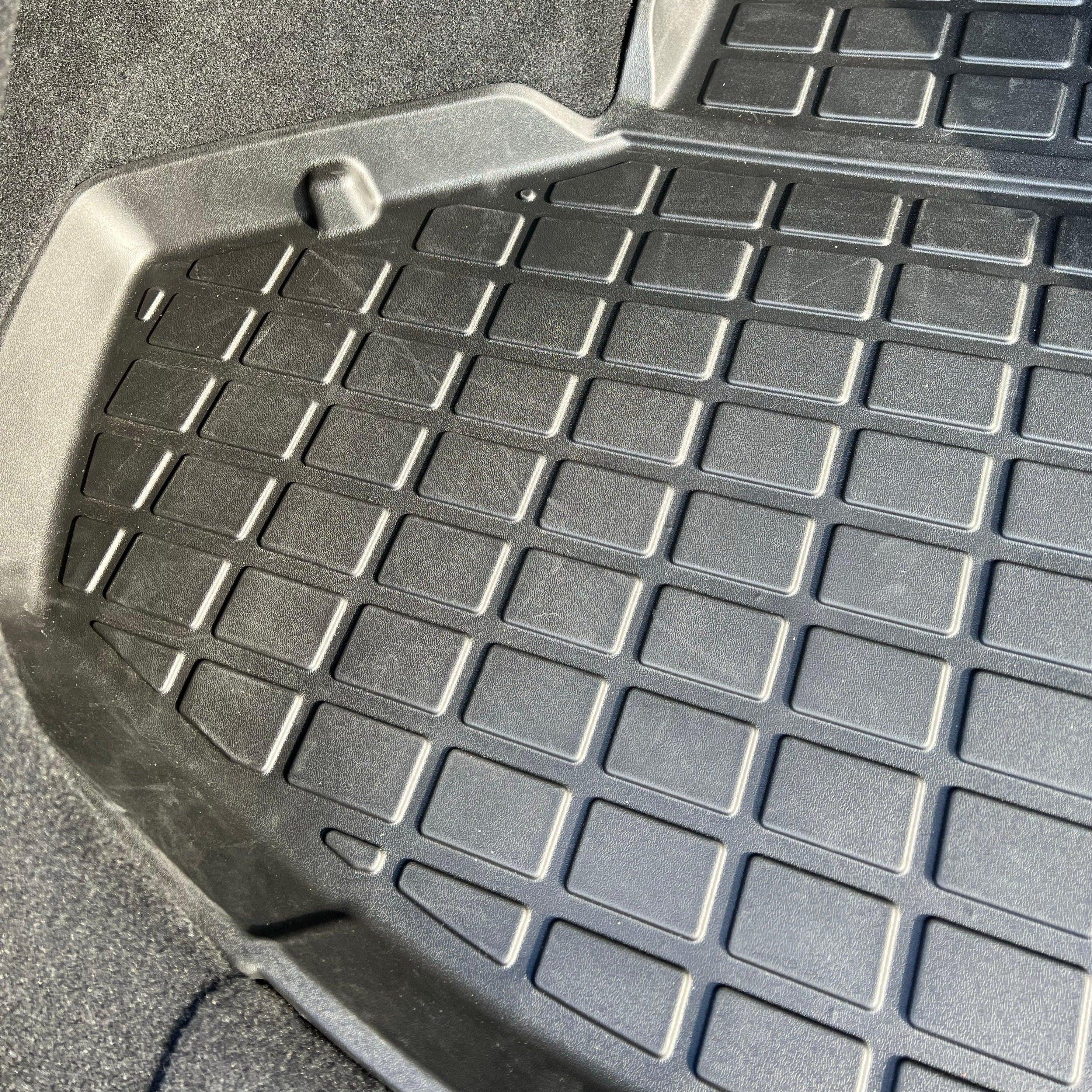 2021-2023 Tesla Model S Floor Mats & Rear Trunk Mat Set - WooEV