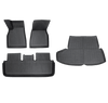 2021-2023 Tesla Model S Floor Mats & Rear Trunk Mat Set - WooEV