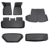 2021-2023 Tesla Model S Floor Mats Full Set (Plaid and Long Range) - WooEV