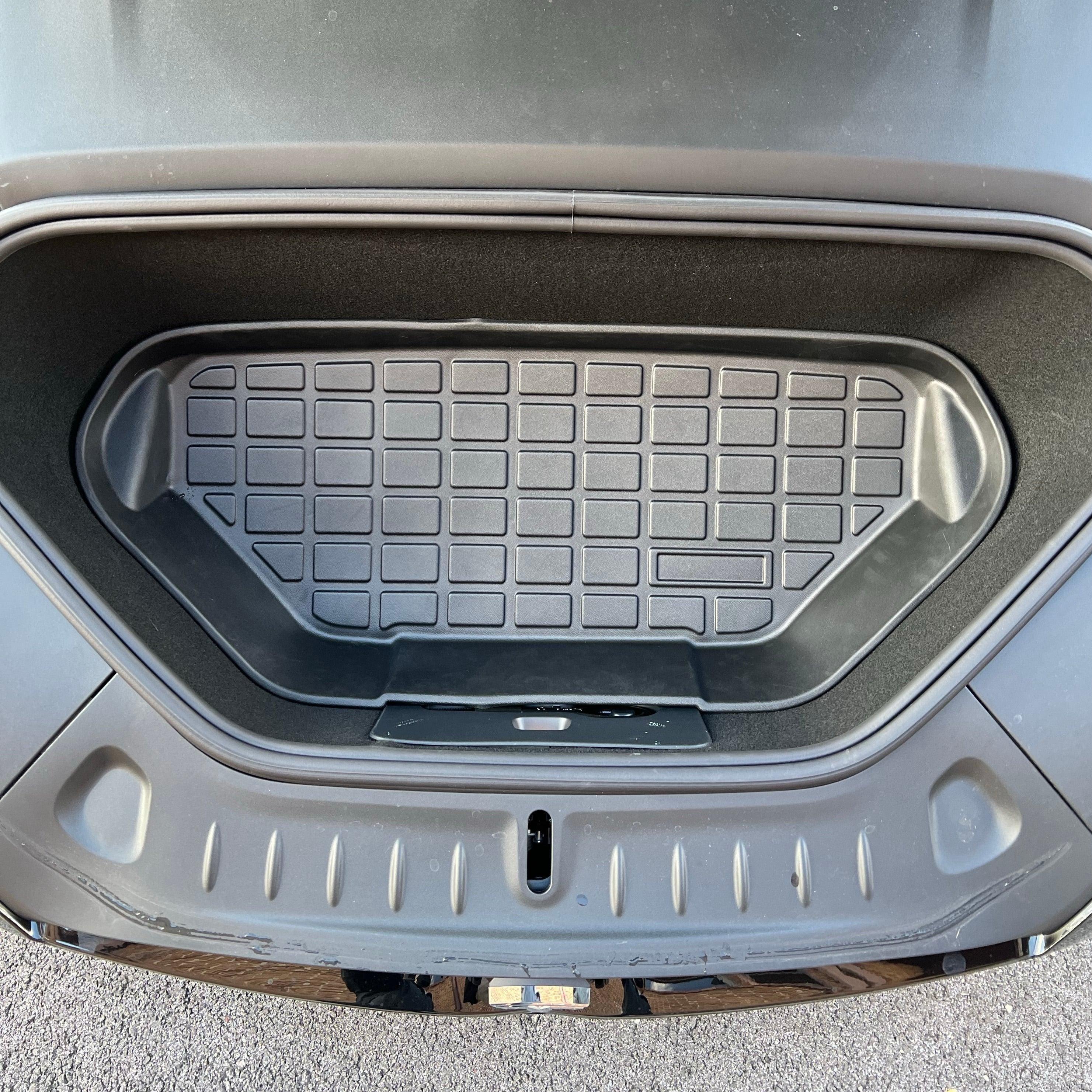 2021-2023 Tesla Model S Rear Trunk & Trunk Well & Front Trunk Mats Set - WooEV