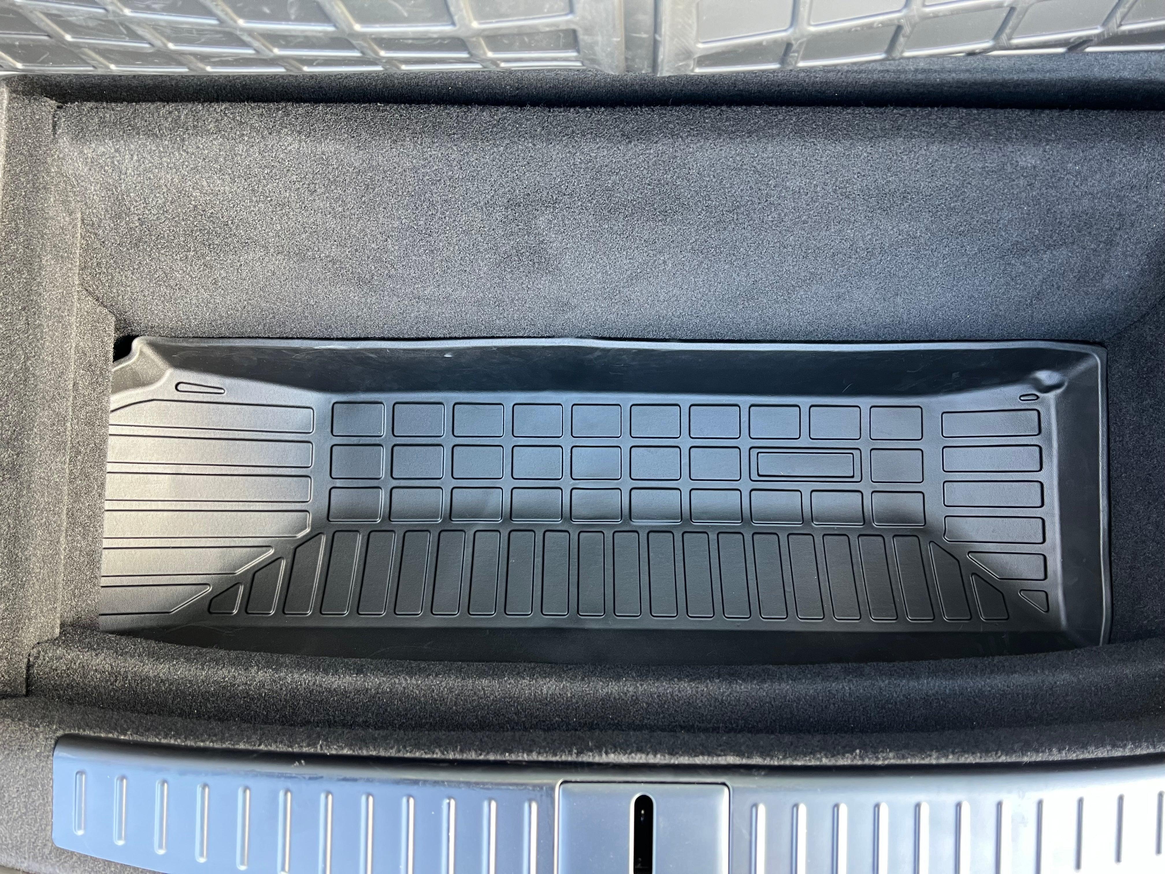 2021-2023 Tesla Model S Rear Trunk & Trunk Well & Front Trunk Mats Set - WooEV