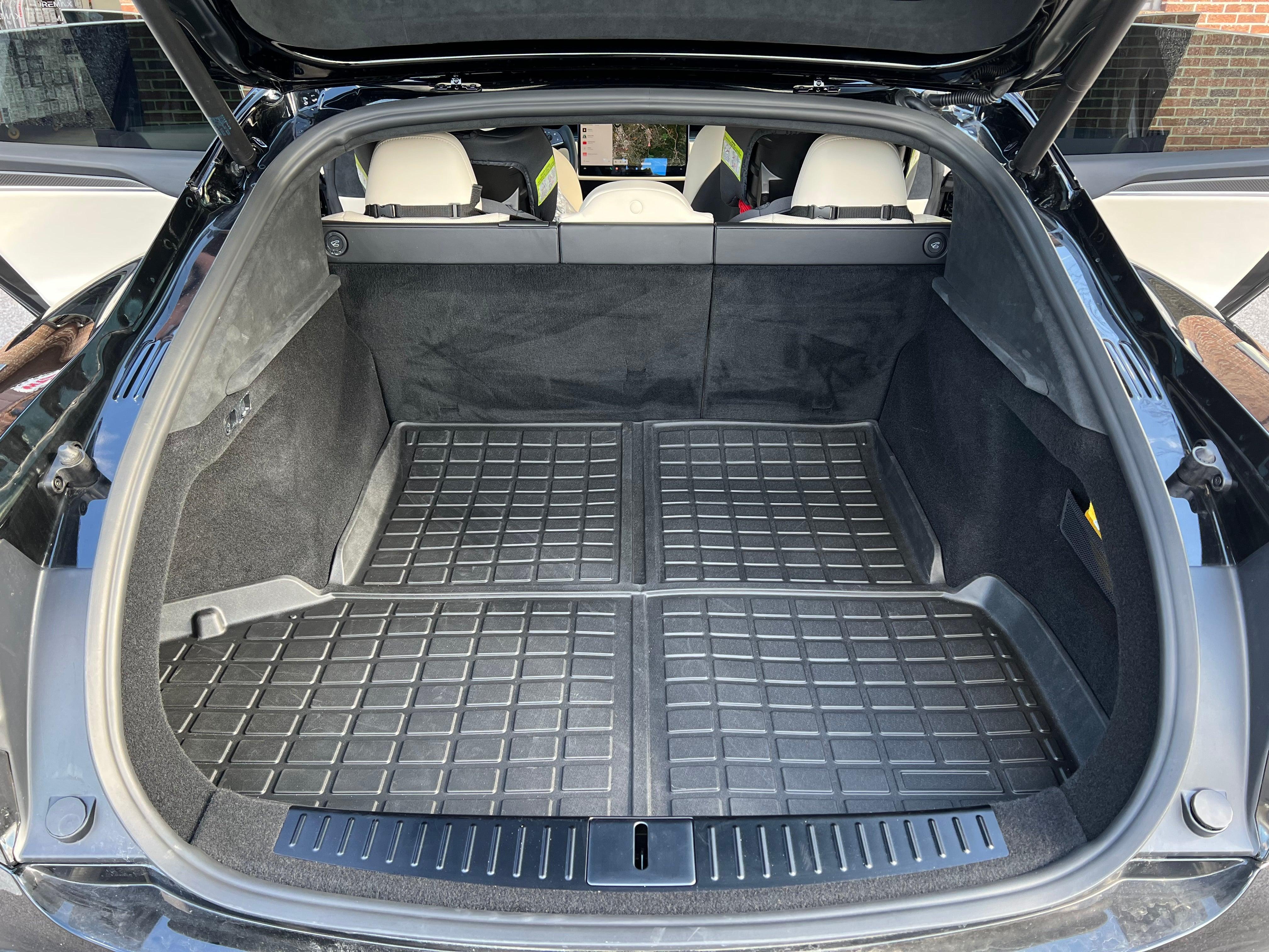 2021-2023 Tesla Model S Rear Trunk Mat Cargo Liner (Plaid and Long Range) - WooEV
