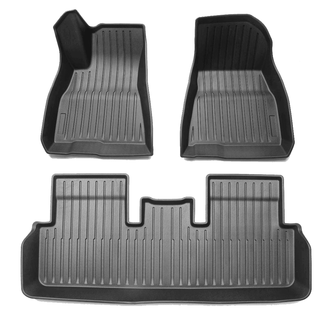 LinerX Floor Mats for 2021-2023 Tesla Model 3 - WooEV