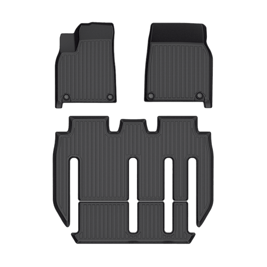 LinerX Floor Mats for 2022-2023 Tesla Model X (7 Seater) - WooEV
