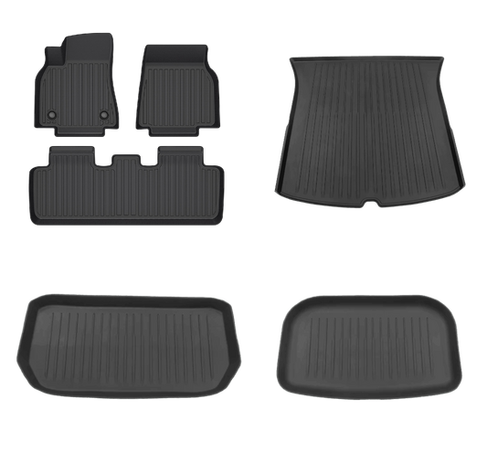 2020-2025 Tesla Model Y Floor Mats Full Set (5 Seater)