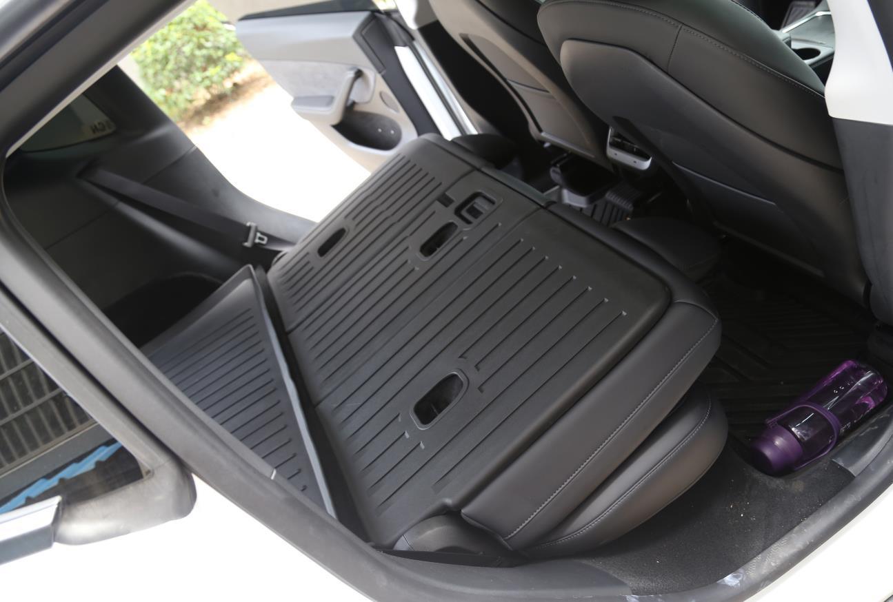 2020-2023 Tesla Model Y Second Row Seats Back Cover Mats - High Performance (5 or 7 Seater) - WooEV