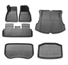 2021-2023 Tesla Model 3 Floor Mats Full Set - WooEV