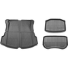 2021-2023 Tesla Model 3 Rear Trunk & Trunk Well & Front Trunk Mats Set - WooEV