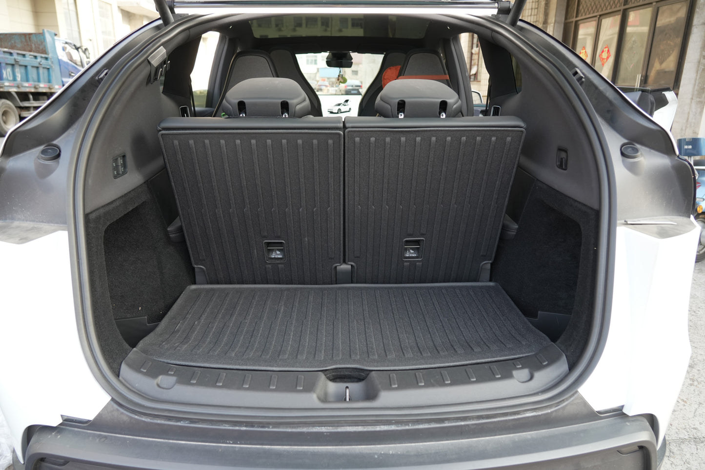 LinerX Second Row Seats Back Cover Mats for 2026-2027 Tesla Model Y L