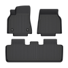 LinerX Floor Mats for 2020-2024 Tesla Model Y (5 or 7 Seater)