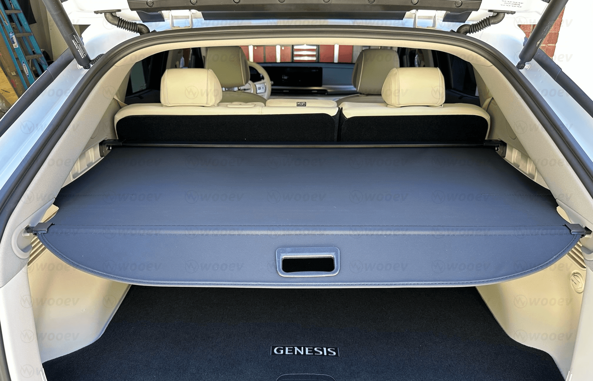 Genesis GV60 Rear Trunk Privacy Cargo Cover (Retractable) - WooEV