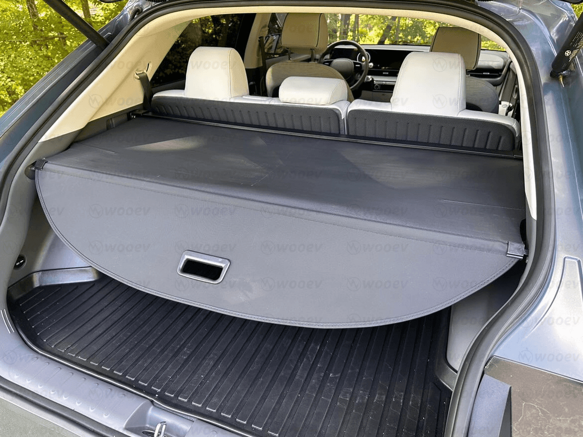 Car Trunk Curtain For Hyundai Ioniq 5 Accessories 2021~2023 Auto