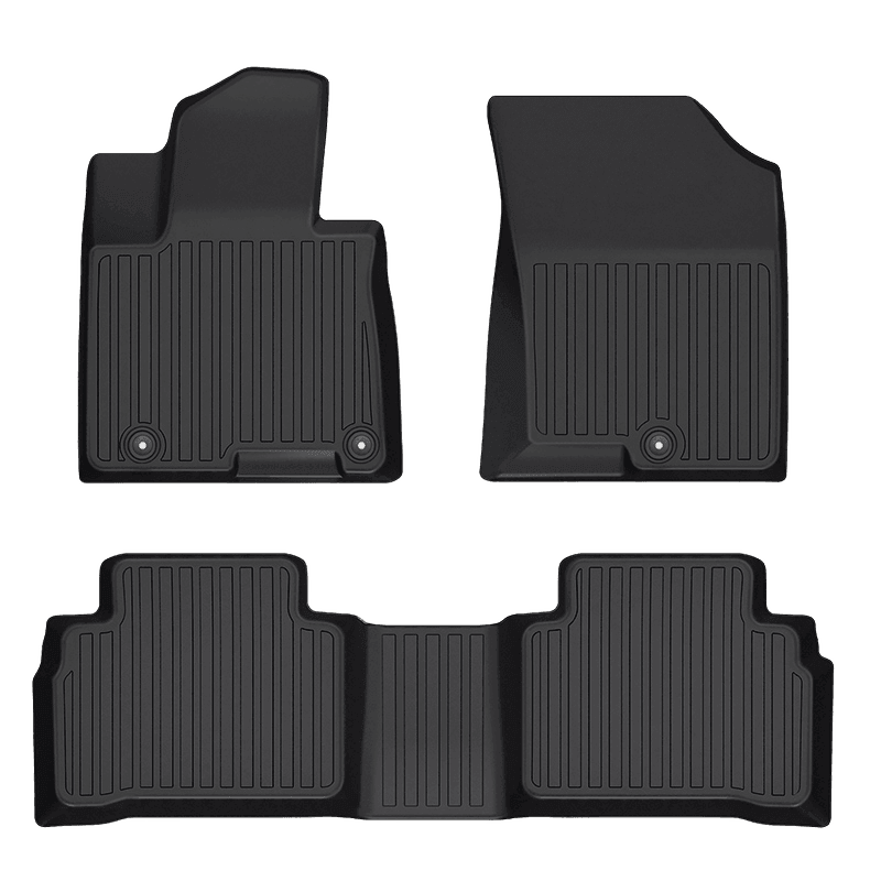 OMAC Semi-Custom Fit Floor Mats & Cargo Liner For Hyundai Tucson 2022-2026 – Black TPE, 5-Piece Set
